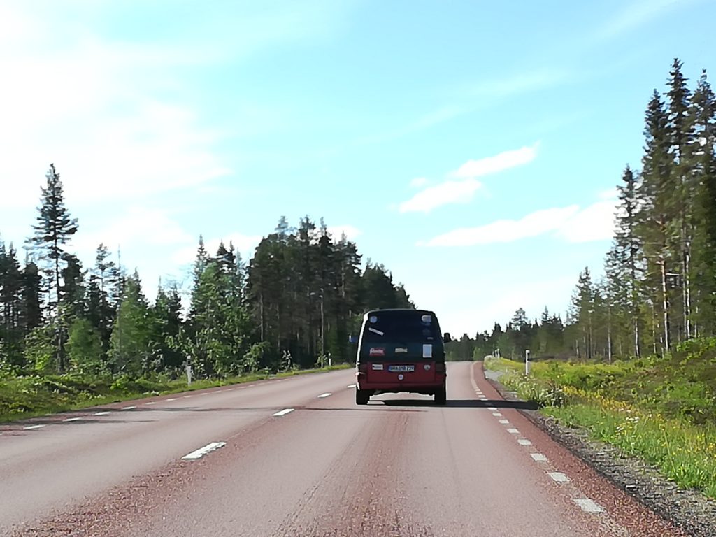 Birdbox, Van, T4, Schweden, Baltic Sea Circle 2019