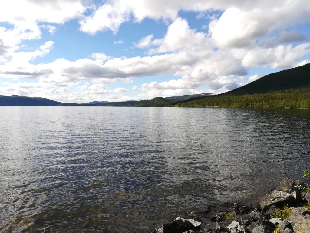 Bergsee, Nordschweden, Baltic Se Circle 2019