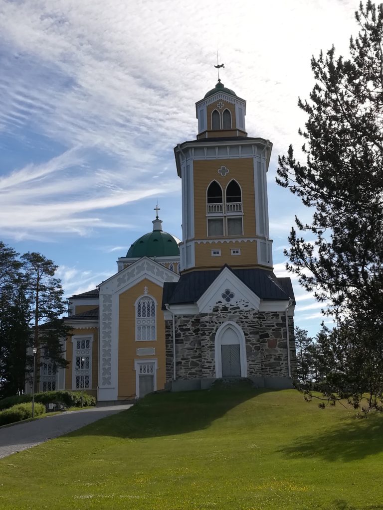 Baltic Sea Circle 2019, Finnland, Holzkirche