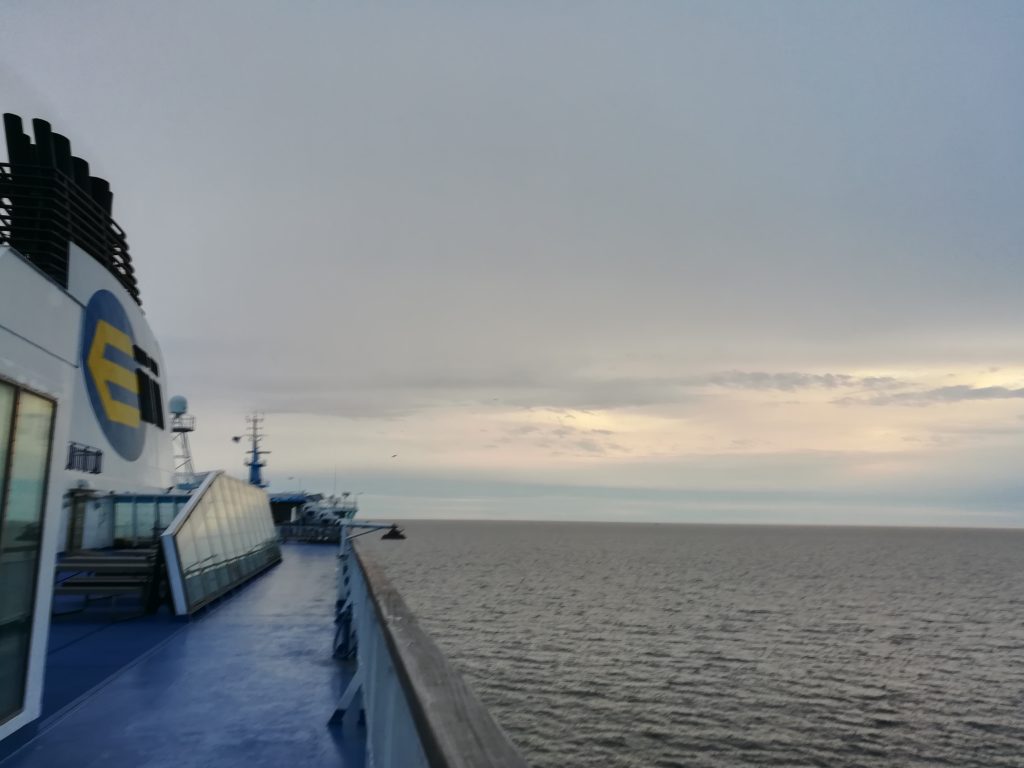Baltic Sea Circle 2019, Fähre nach Tallinn