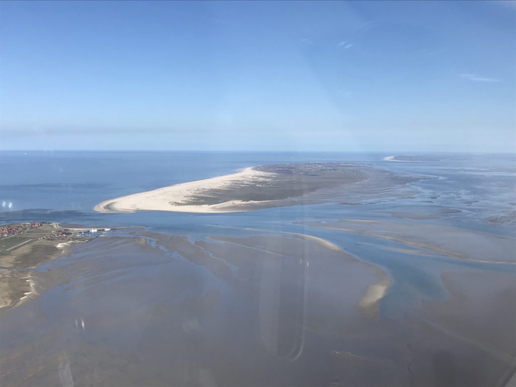 Wattenmeer von oben