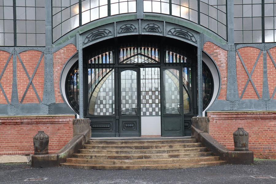 Portal der Maschinenhalle
