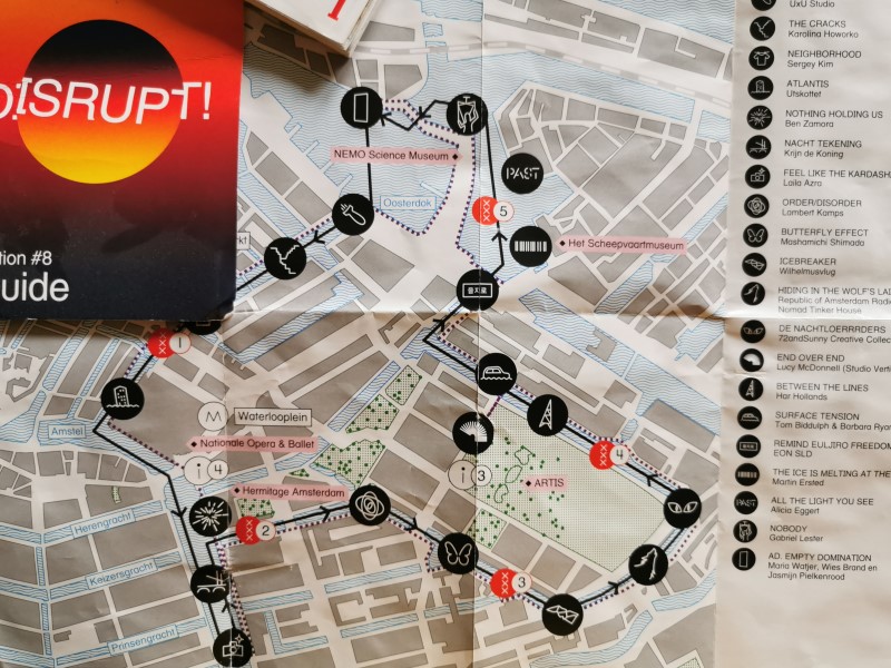 Disrupt Übersichtsplan