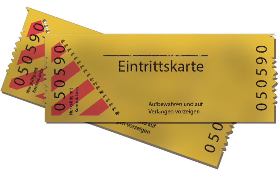 Eintrittskarte